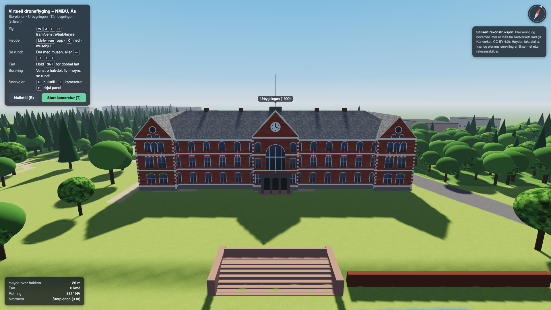 Claude Fable 5.1: Modellens eget skjermbilde: oppstart_med_kontroller